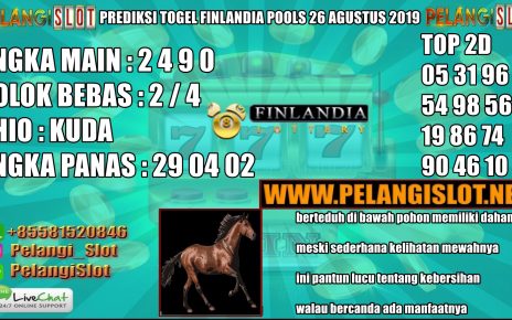 PREDIKSI TOGEL FINLANDIA POOLS 26 AGUSTUS 2019