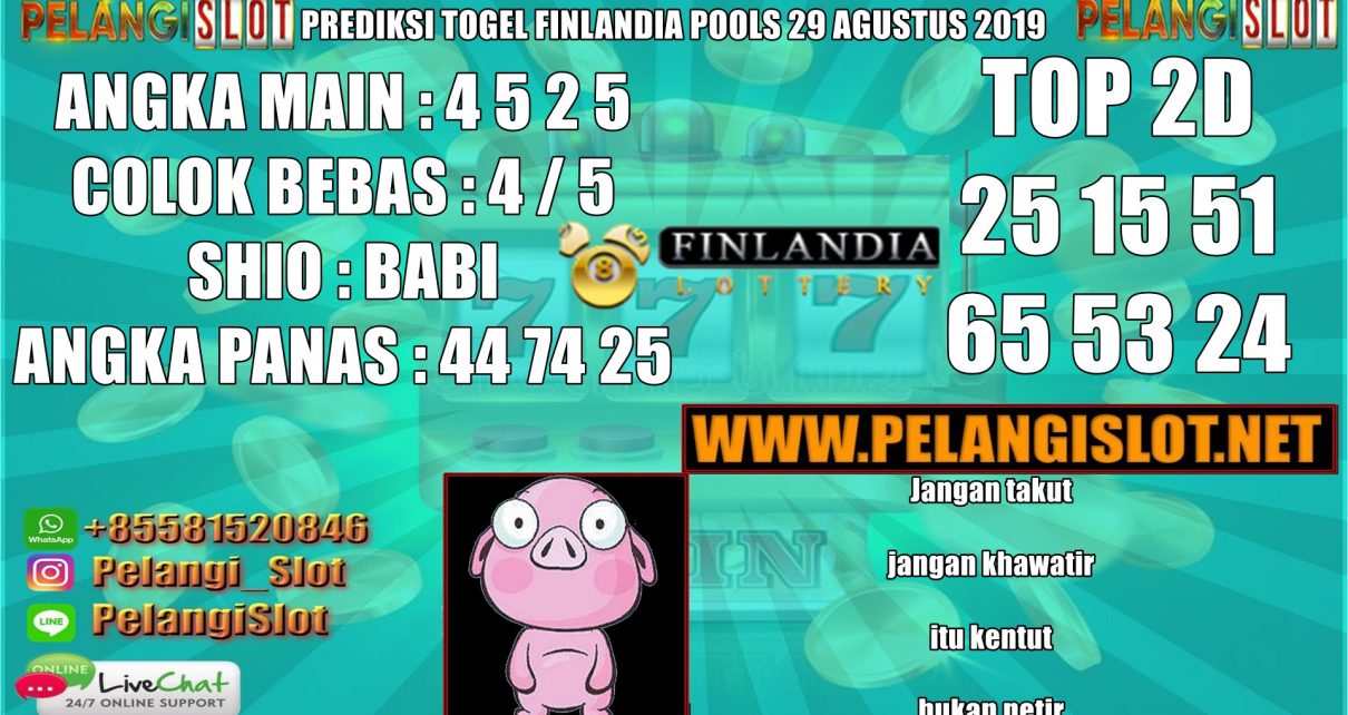 PREDIKSI TOGEL FINLANDIA POOLS 29 AGUSTUS 2019