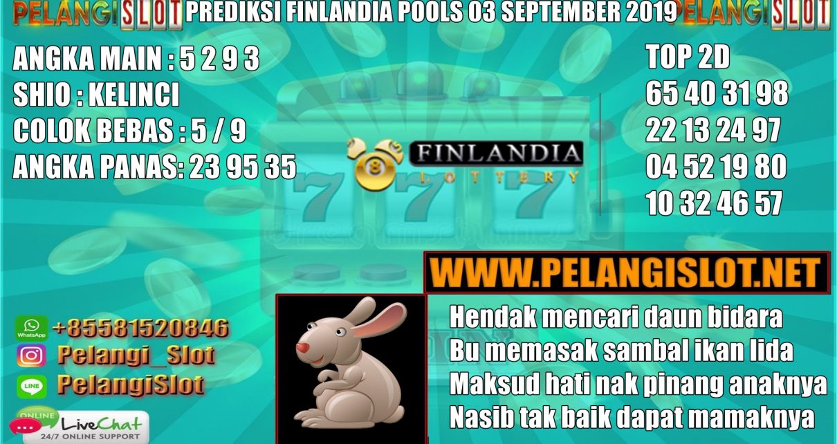 PREDIKSI FINLANDIA POOLS 03 SEPTEMBER 2019