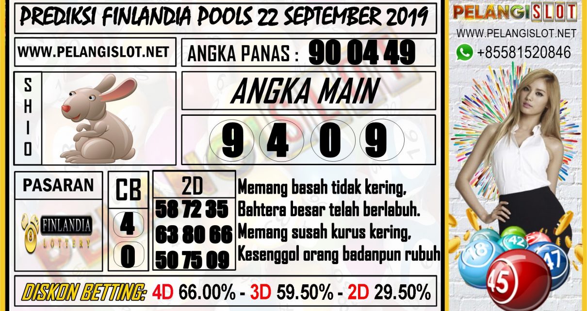 PREDIKSI FINLANDIA POOLS 22 SEPTEMBER 2019