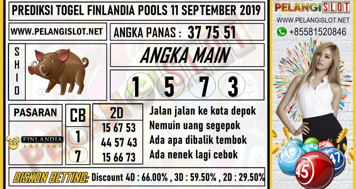 PREDIKSI TOGEL FINLANDIA POOLS 11 SEPTEMBER 2019