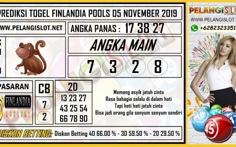 PREDIKSI TOGEL FINLANDIA POOLS 05 NOVEMBER 2019