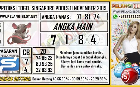 PREDIKSI TOGEL SINGAPORE POOLS 11