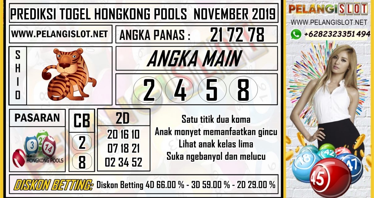 PREDIKSI TOGEL HONGKONG POOLS NOVEMBER 2019