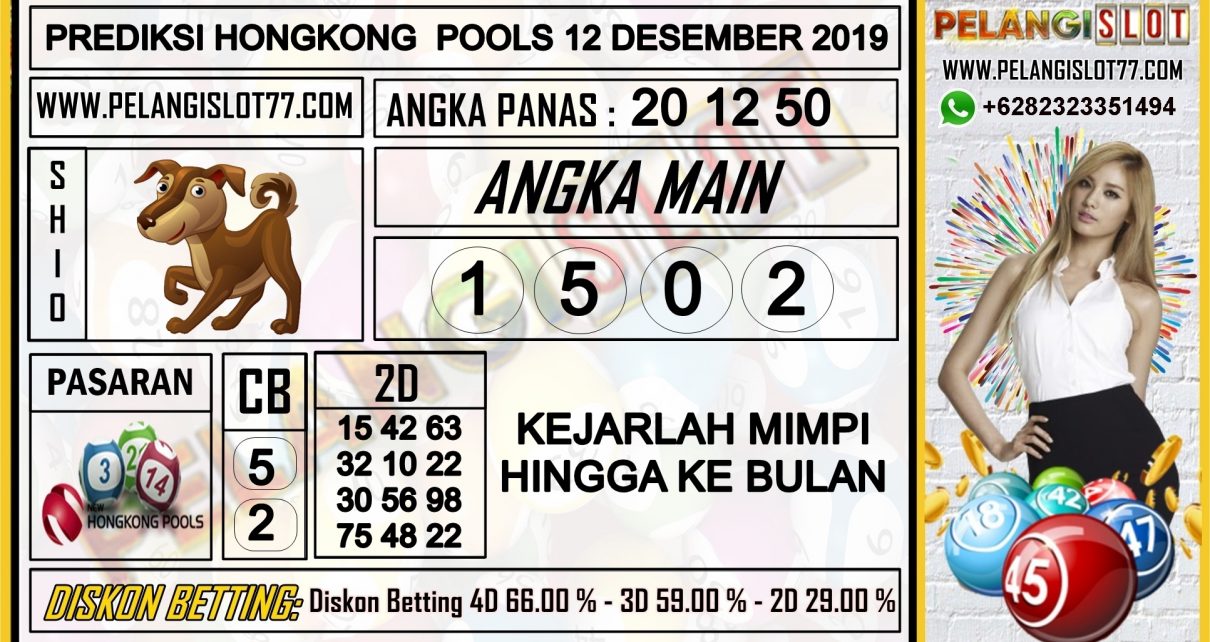 PREDIKSI HONGKONG POOLS 12 DESEMBER 2019