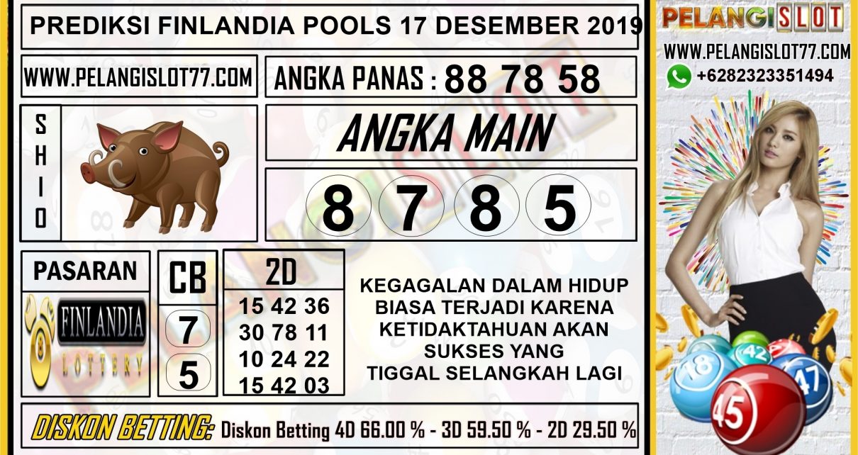 PREDIKSI FINLANDIA POOLS 17 DESEMBER 2019