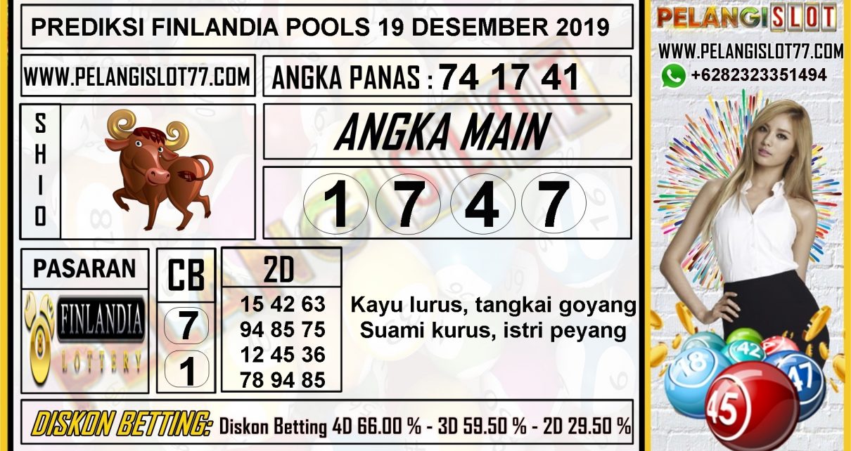 PREDIKSI FINLANDIA POOLS 19 DESEMBER 2019