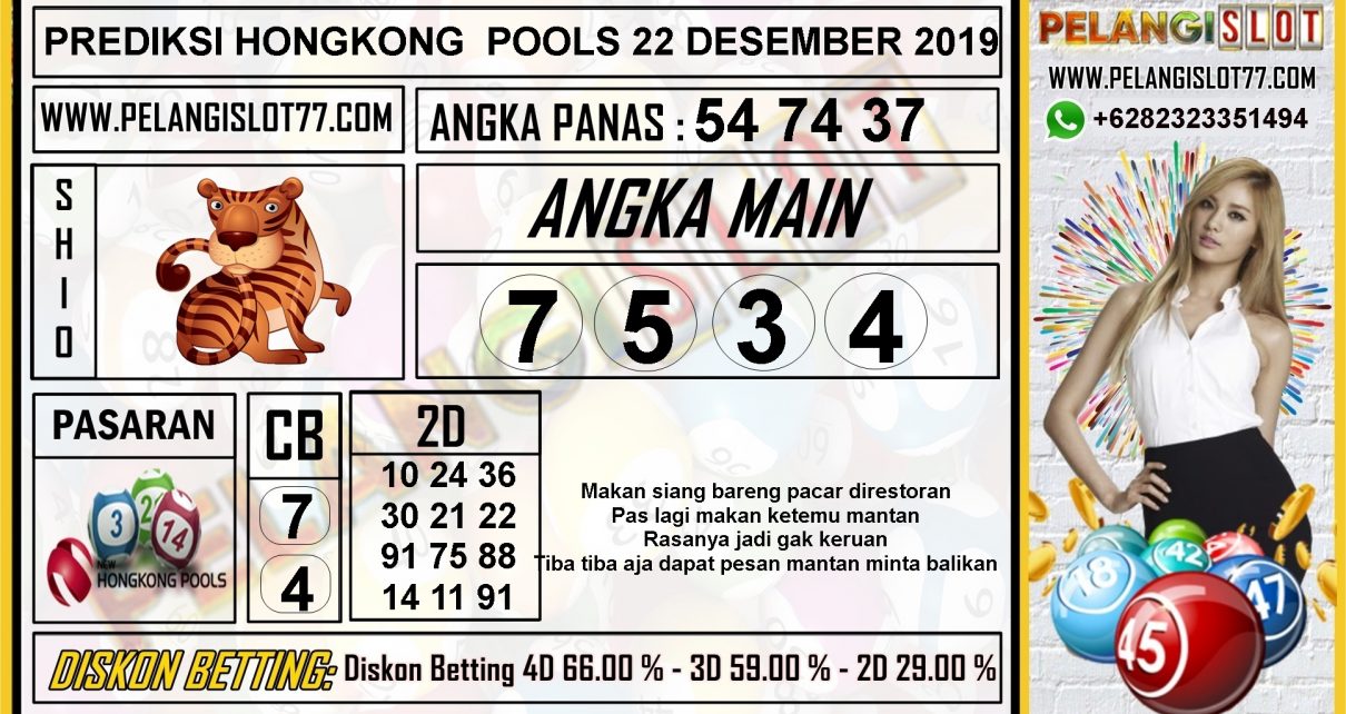 PREDIKSI HONGKONG POOLS 22 DESEMBER 2019