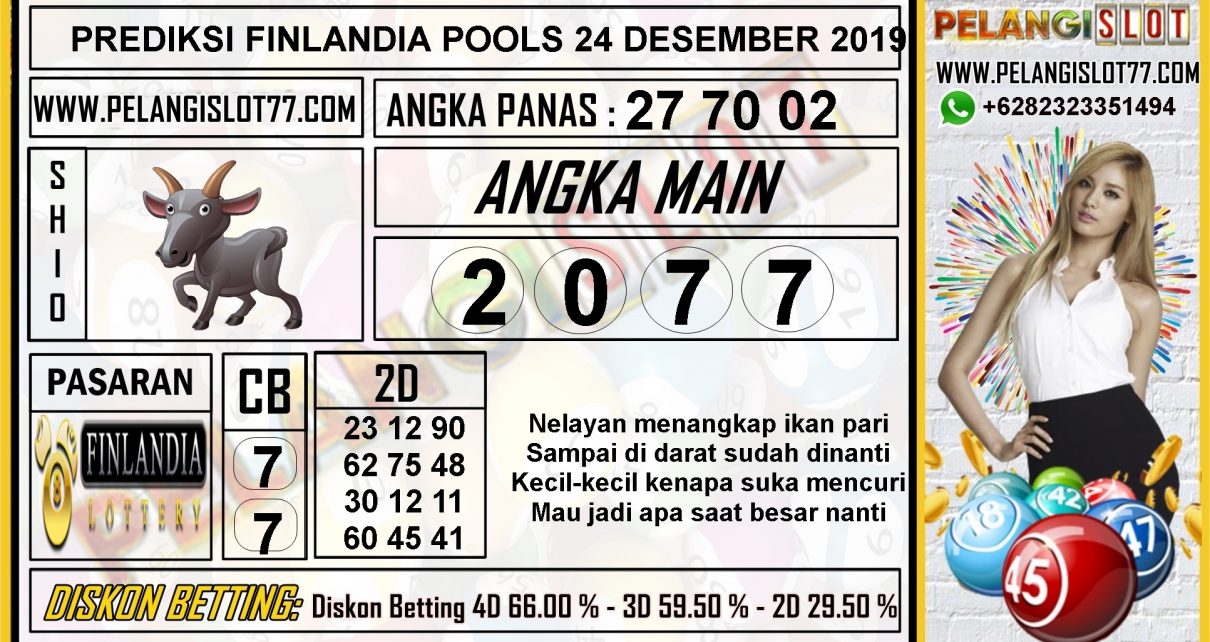 PREDIKSI FINLANDIA POOLS 24 DESEMBER 2019