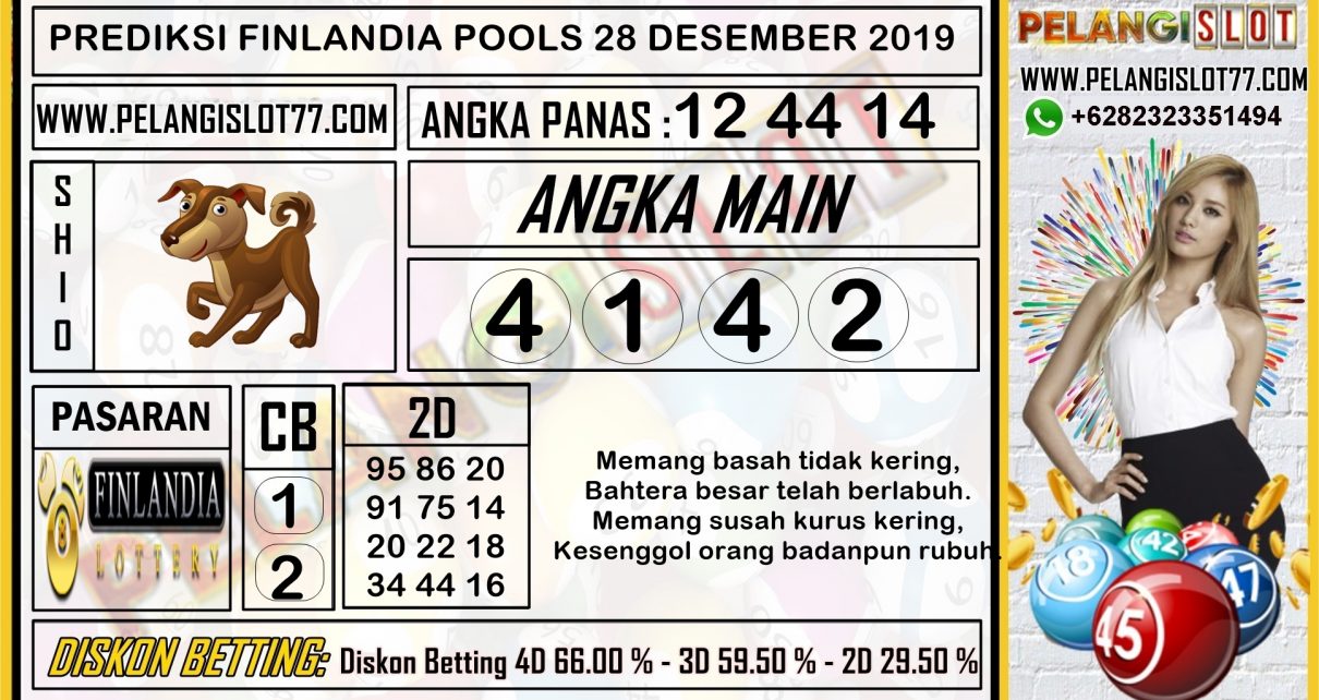 PREDIKSI FINLANDIA POOLS 28 DESEMBER 2019