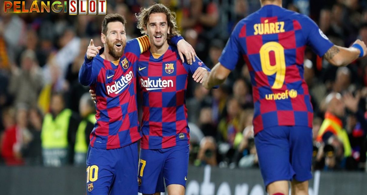 Trio lini depan Barcelona