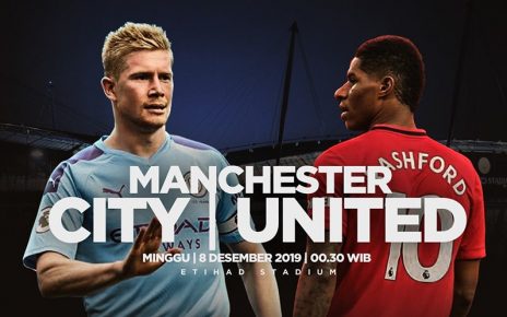 Prediksi Manchester City vs Manchester United 8 Desember 2019
