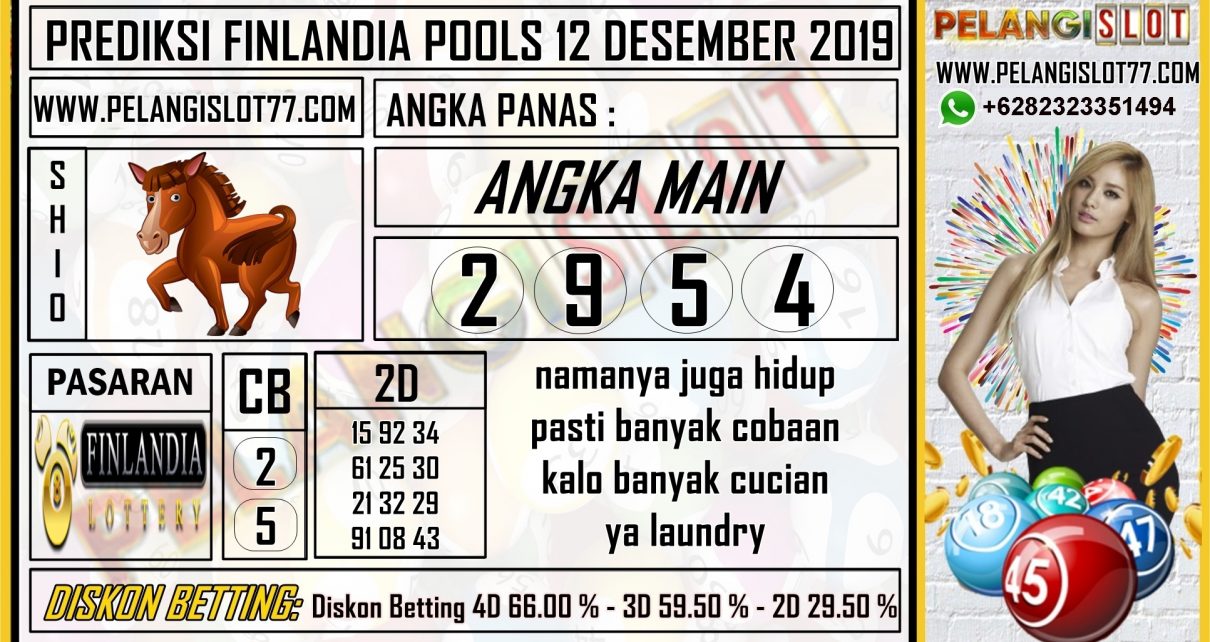 PREDIKSI FINLANDIA POOLS 12 DESEMBER 2019