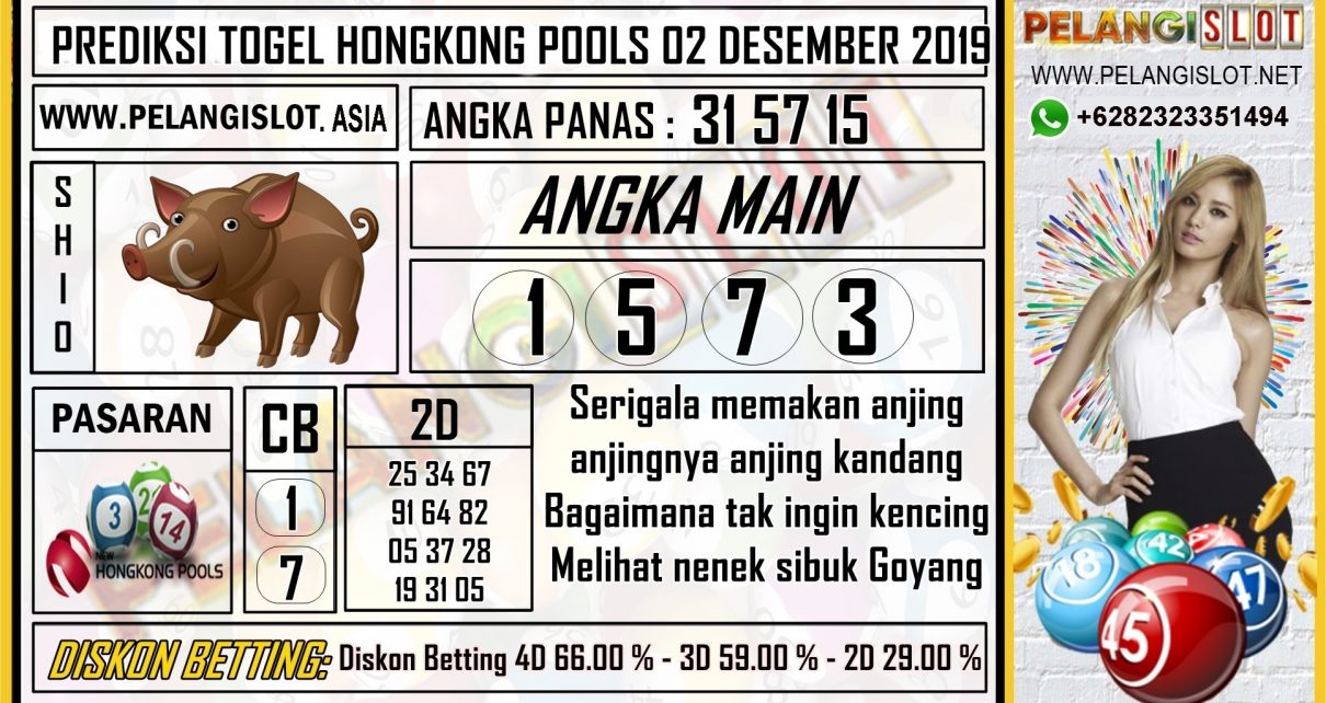 PREDIKSI TOGEL HONGKONG POOLS 02 DESEMBER 2019