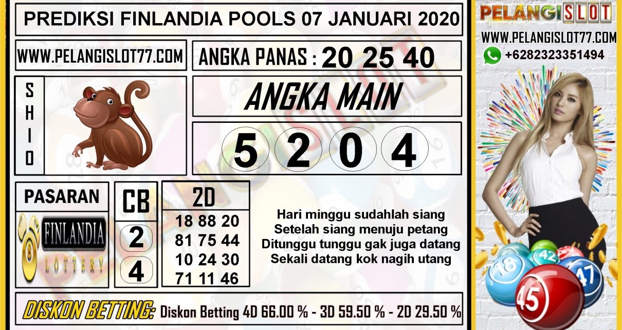 PREDIKSI FINLANDIA POOLS 07 JANUARI 2020