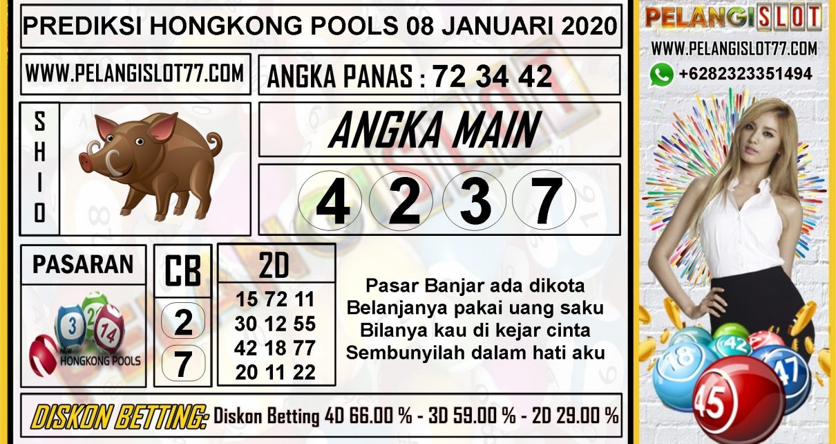 PREDIKSI HONGKONG POOLS 08 JANUARI 2020