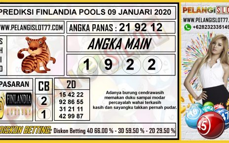 PREDIKSI FINLANDIA POOLS 09 JANUARI 2020