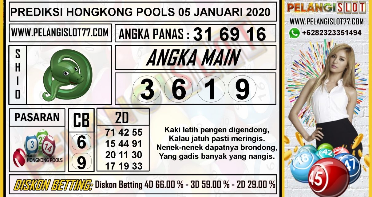 PREDIKSI HONGKONG POOLS 05 JANUARI 2020