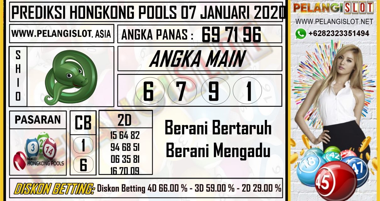 PREDIKSI HONGKONG POOLS 07 JANUARI 2020