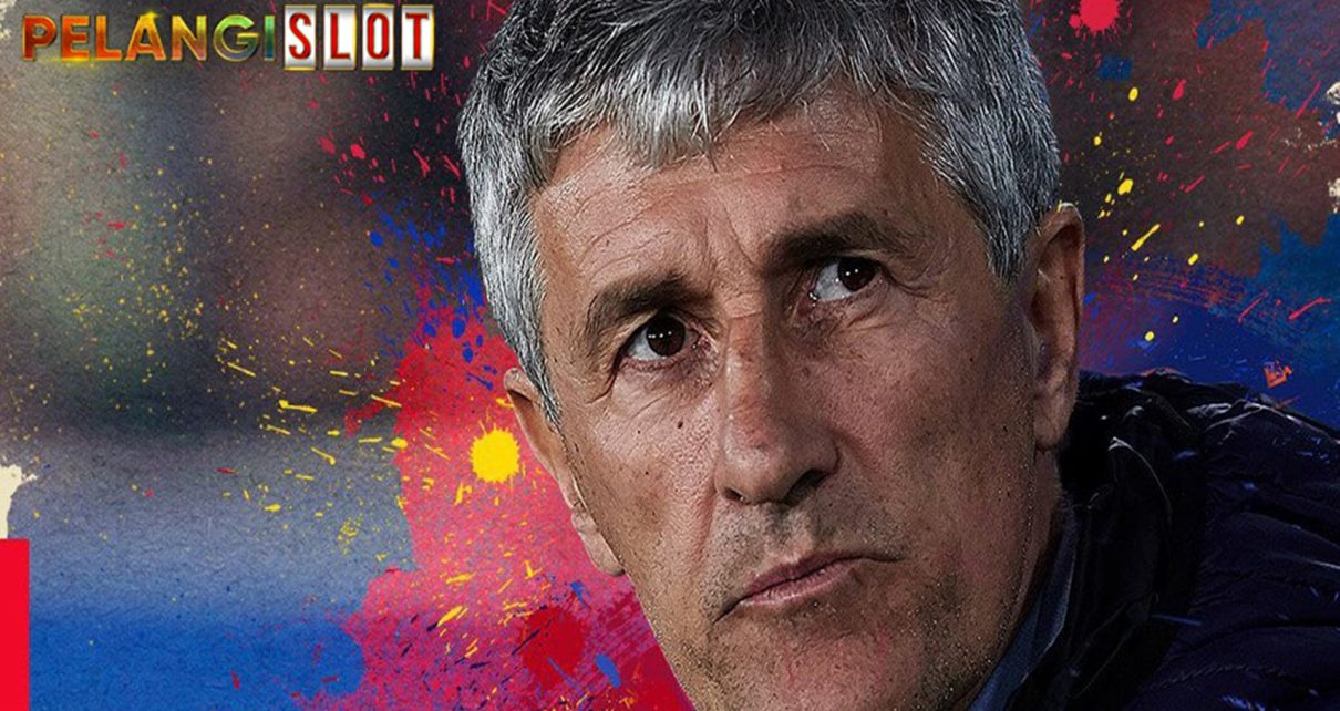 Quique Setien nampak