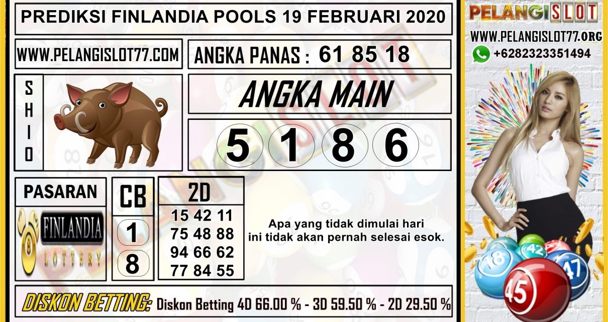 PREDIKSI TOGEL FINLANDIA POOLS 19 FEBRUARI 2020