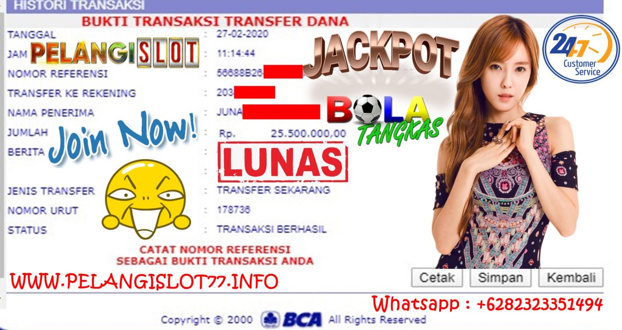 Pemenang Games BOLA TANGKAS 27 FEBUARI 2020