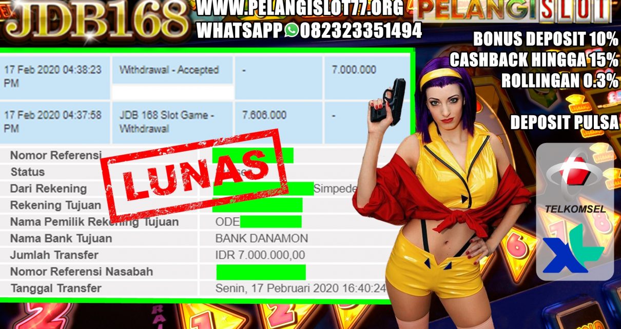 MEMBER JACKPOT DI JDB168 PELANGISLOT