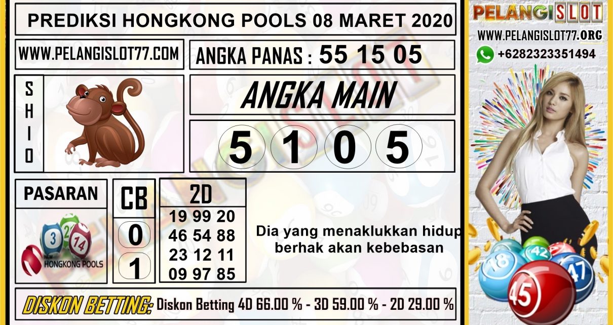 PREDIKSI TOGEL HONGKONG POOLS 08 MARET 2020