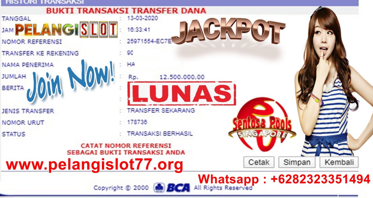 Pemenang TOGEL SENTOSA 4D 13 MARET 2020