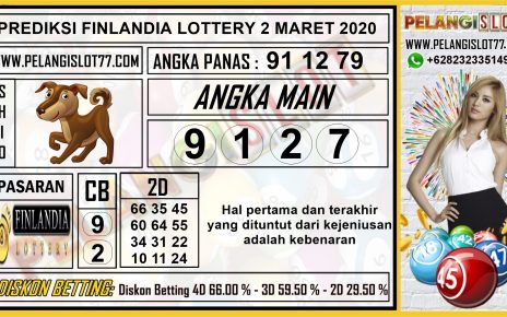 PREDIKSI TOGEL FINLANDIA LOTTERY 2 MARET 2020