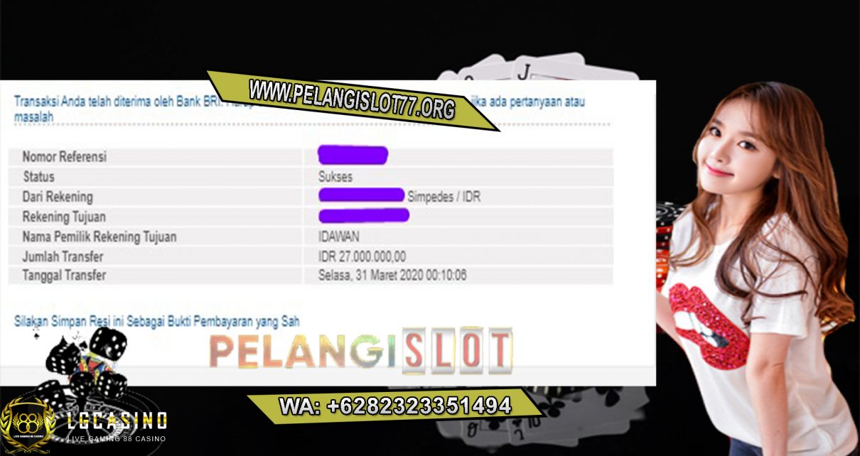 JACKPOT MEMBER DI LIVE CASINO LG88 PELANGISLOT