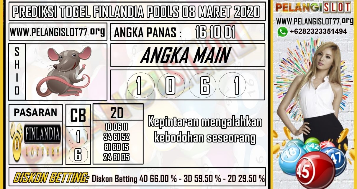 PREDIKSI TOGEL FINLANDIA POOLS 08 MARET 2020