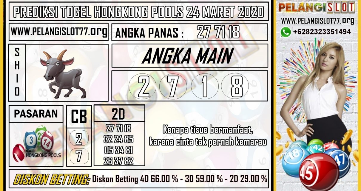 PREDIKSI TOGEL HONGKONG POOLS 24 MARET 2020