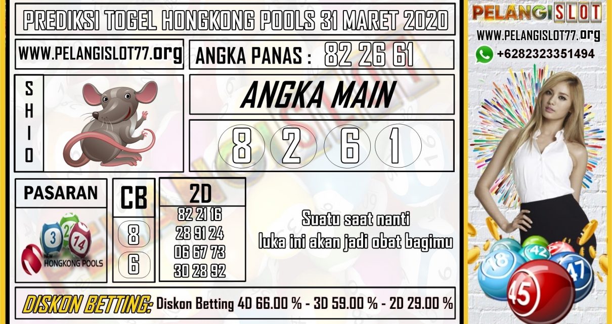 PREDIKSI TOGEL HONGKONG POOLS 31 MARET 2020