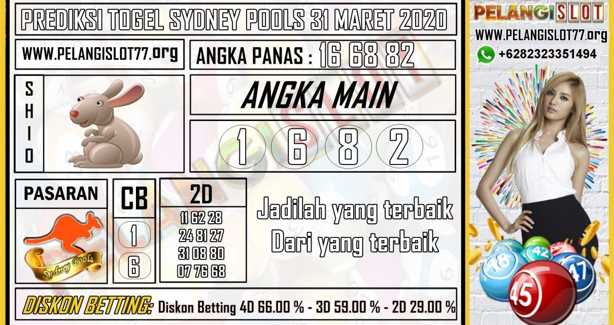 PREDIKSI TOGEL SYDNEY POOLS 31 MARET 2020