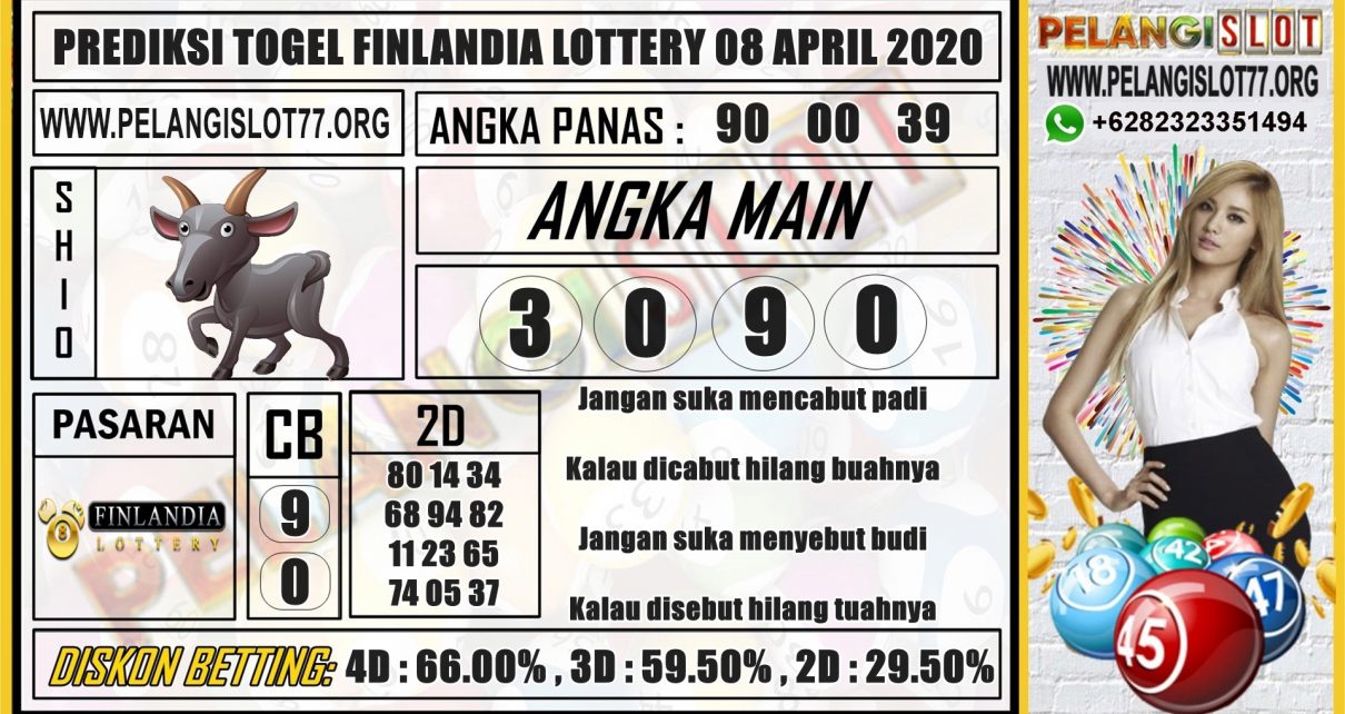 PREDIKSI TOGEL FINLANDIA LOTTERY 08 APRIL 2020