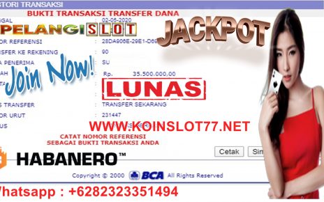 Pemenang Jackpot SLOT HABANERO 02 MEI 2020