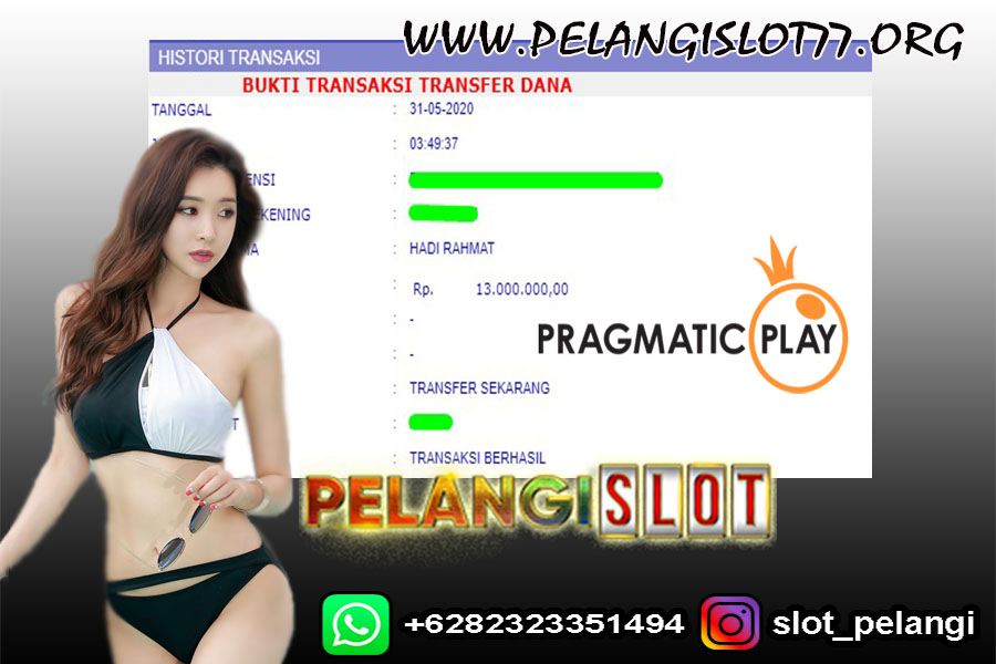 Jackpot Pragmatic Slot member PelangiSlot