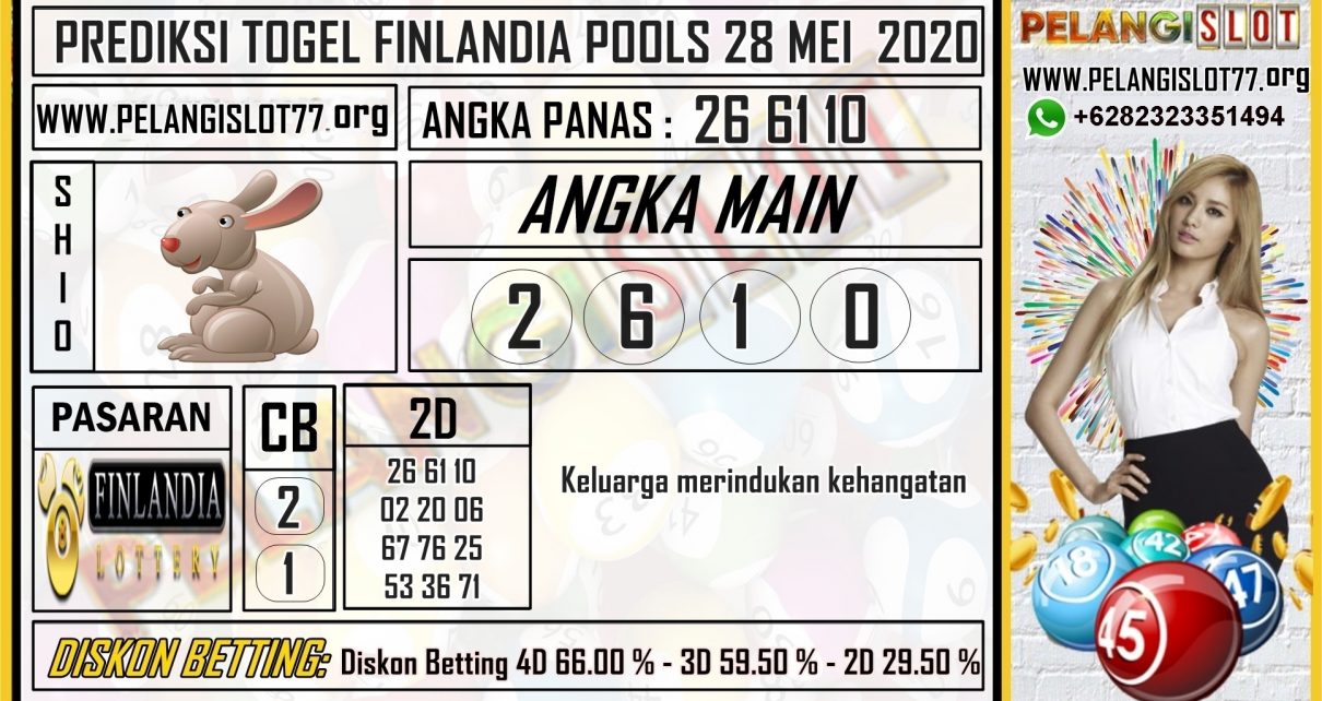 PREDIKSI TOGEL FINLANDIA POOLS 28 MEI 2020