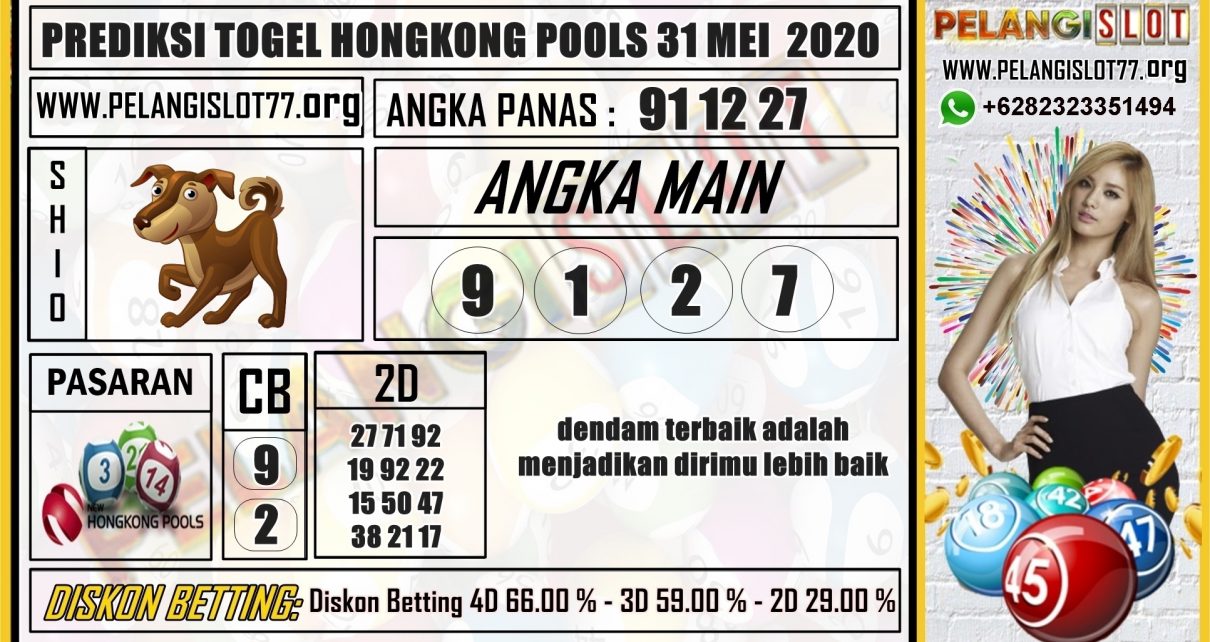 PREDIKSI TOGEL HONGKONG POOLS 31 MEI 2020