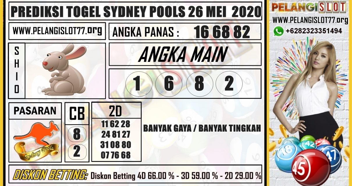 PREDIKSI TOGEL SYDNEY POOLS 26 MEI 20201