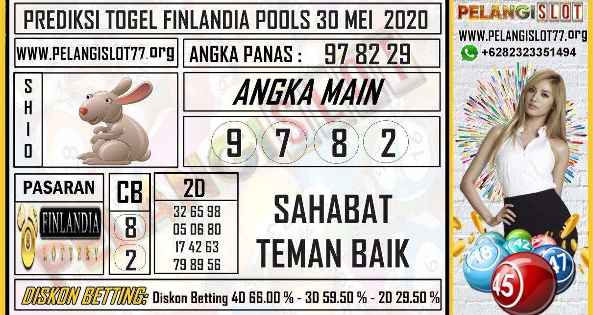 PREDIKSI TOGEL FINLANDIA POOLS 30 MEI 2020