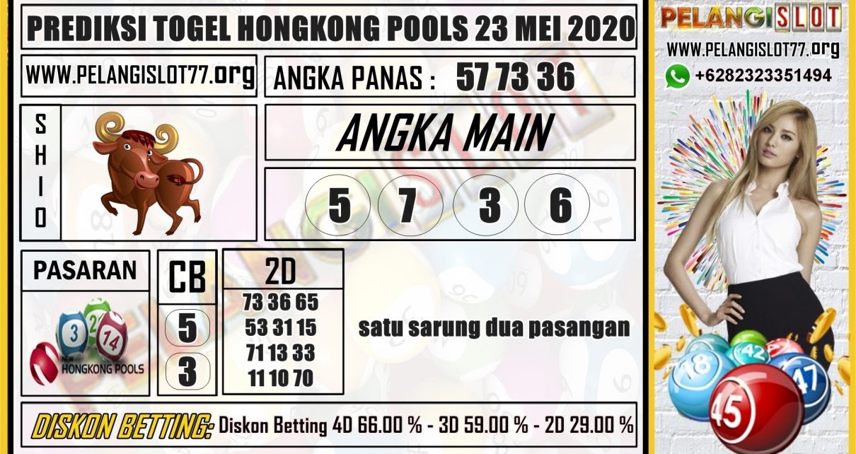 PREDIKSI TOGEL HONGKONG POOLS 23 MEI 2020