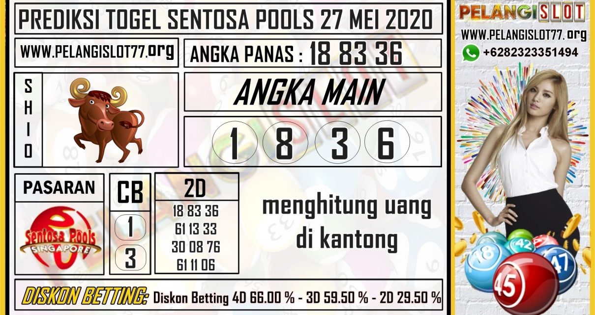 PREDIKSI TOGEL SENTOSA POOLS 27 MEI 2020