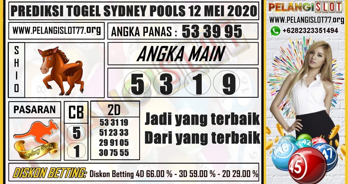 PREDIKSI TOGEL SYDNEY POOLS 12 MEI 2020