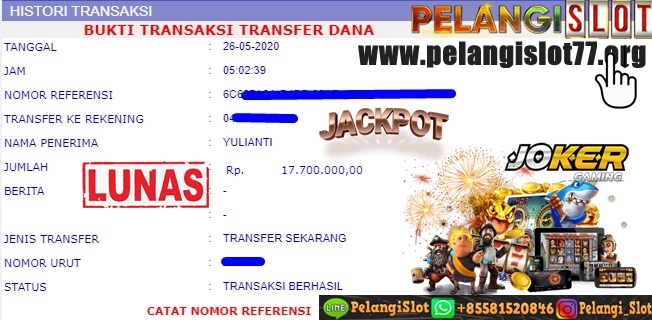 Jackpot Joker Slot member PelangiSlot