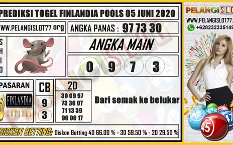 PREDIKSI TOGEL FINLANDIA POOLS 05 JUNI 2020