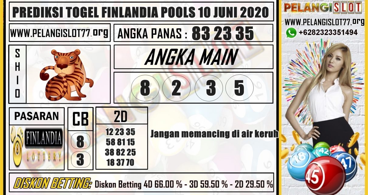 PREDIKSI TOGEL FINLANDIA POOLS 10 JUNI 2020