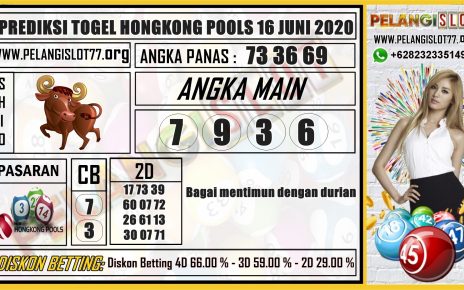 PREDIKSI TOGEL HONGKONG POOLS 16 JUNI 2020