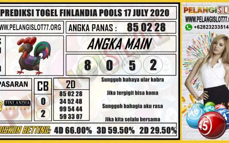 PREDIKSI TOGEL FINLANDIA POOLS 17 JULY 2020